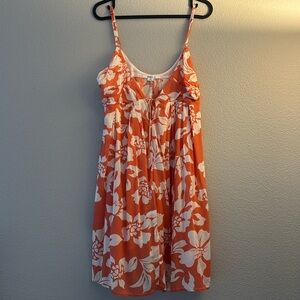 O’Neill Pink Floral Cover Up Dress